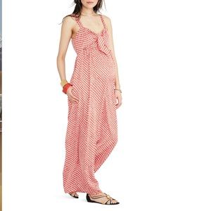 EUC Hatch Scarlett Jumpsuit in Flamenco Sz 1